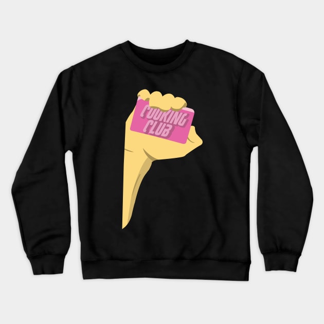 Cooking Club - Fight Club Parody Crewneck Sweatshirt by LuisP96